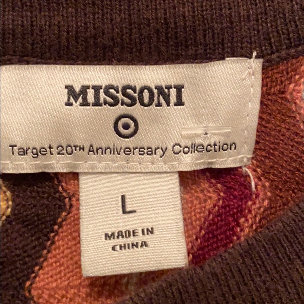 NWT; Missoni for Target zig zag chevron dress - Picture 8 of 15